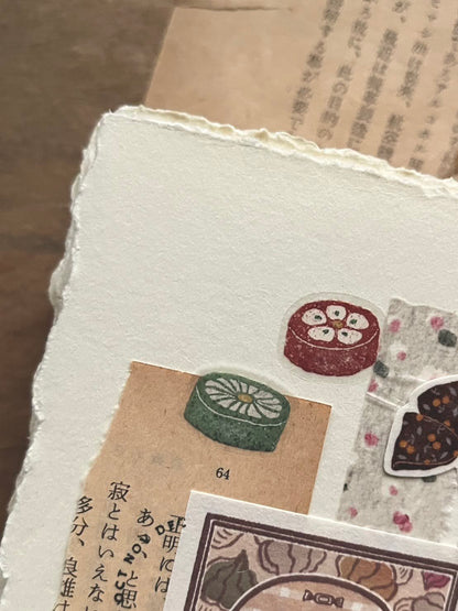 Kiss-cut PET Tape | Snack shop (3.5cm)
