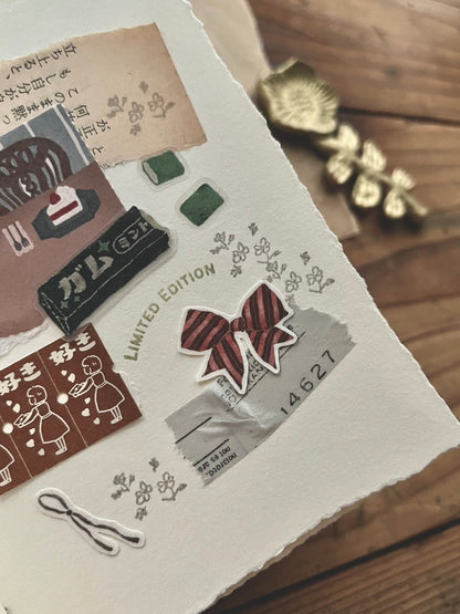 Kiss-cut Washi Tape | Ribbon (3cm)