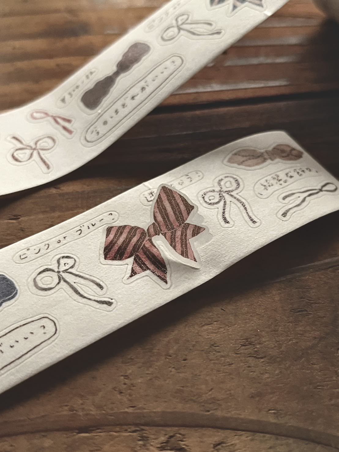 Kiss-cut Washi Tape | Ribbon (3cm)