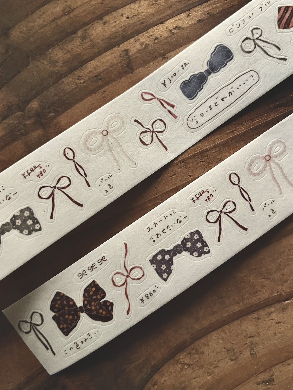Kiss-cut Washi Tape | Ribbon (3cm)