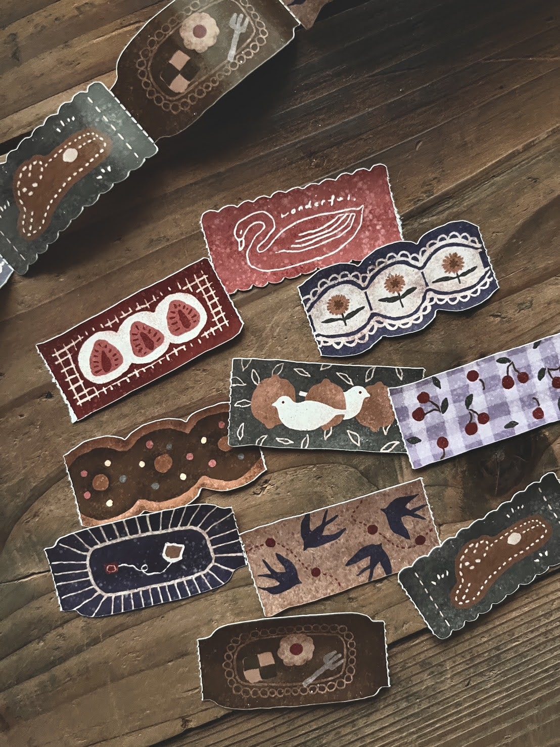 Paper Tape | Fabric tag (2.5cm)