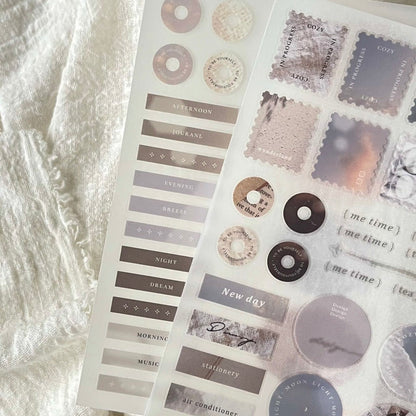 Print-on Sticker | COZY # in progress (Vol.1 & Vol.2)