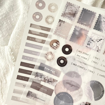 Print-on Sticker | COZY # in progress (Vol.1 & Vol.2)