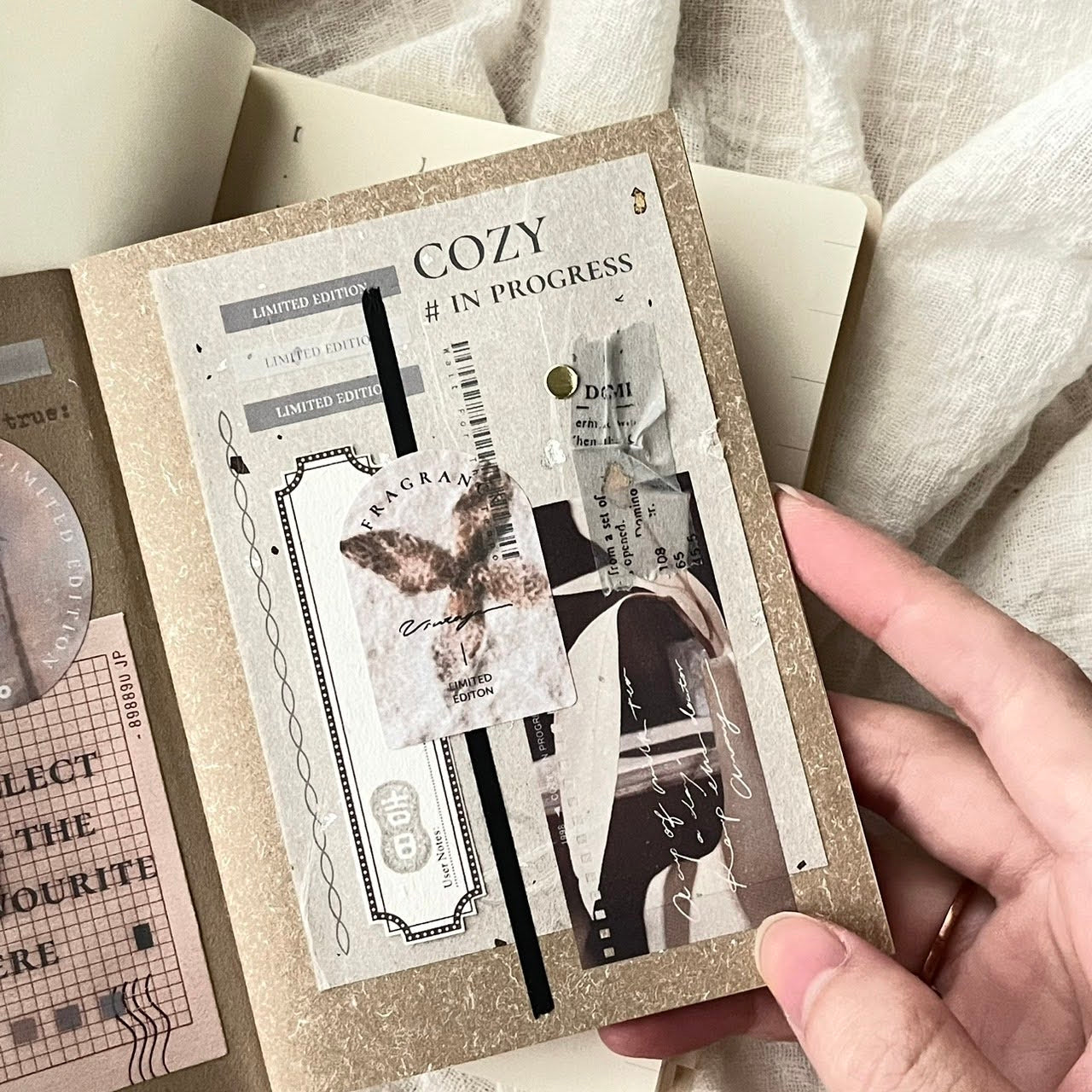 Print-on Sticker | COZY # in progress (Vol.1 & Vol.2)