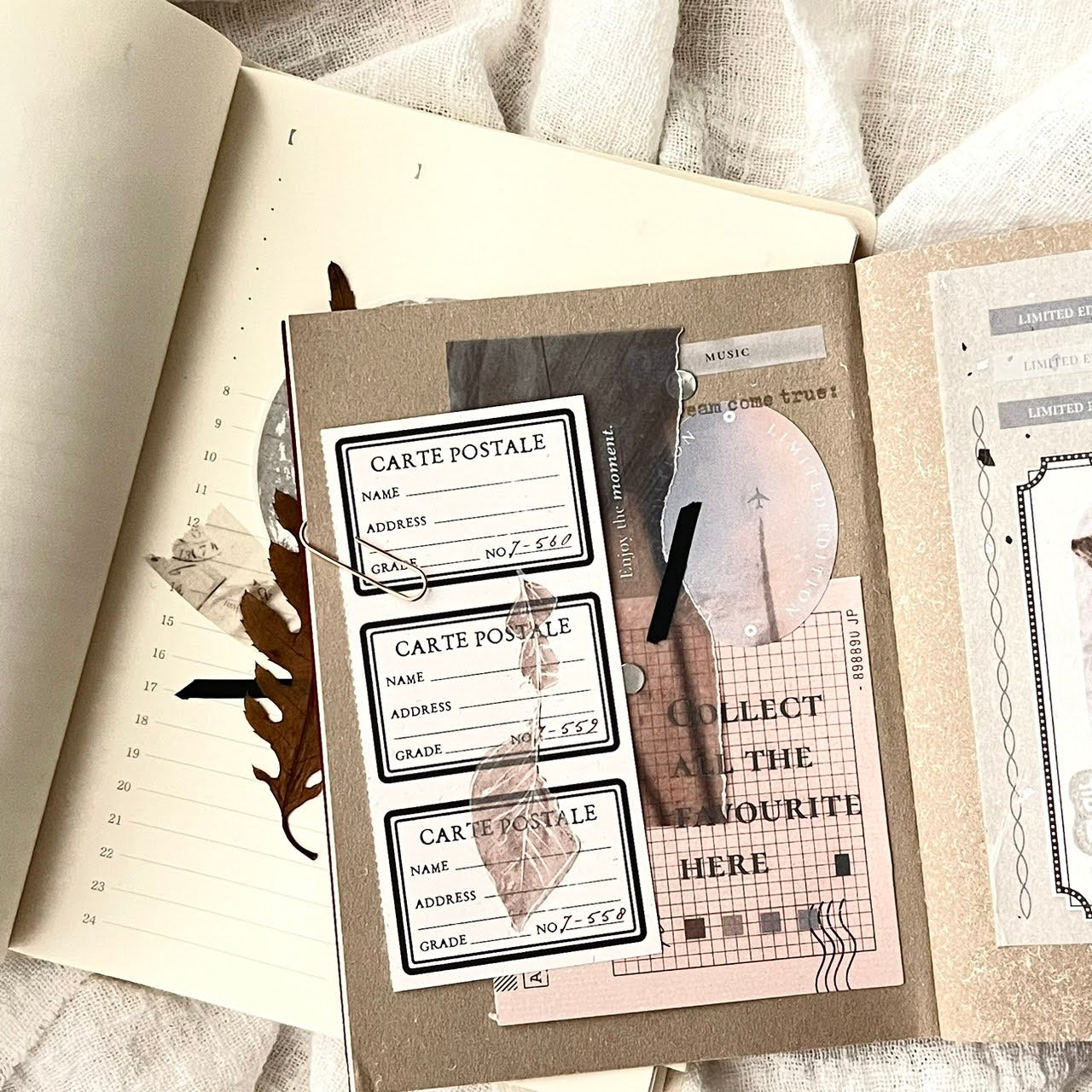 Print-on Sticker | COZY # in progress (Vol.1 & Vol.2)