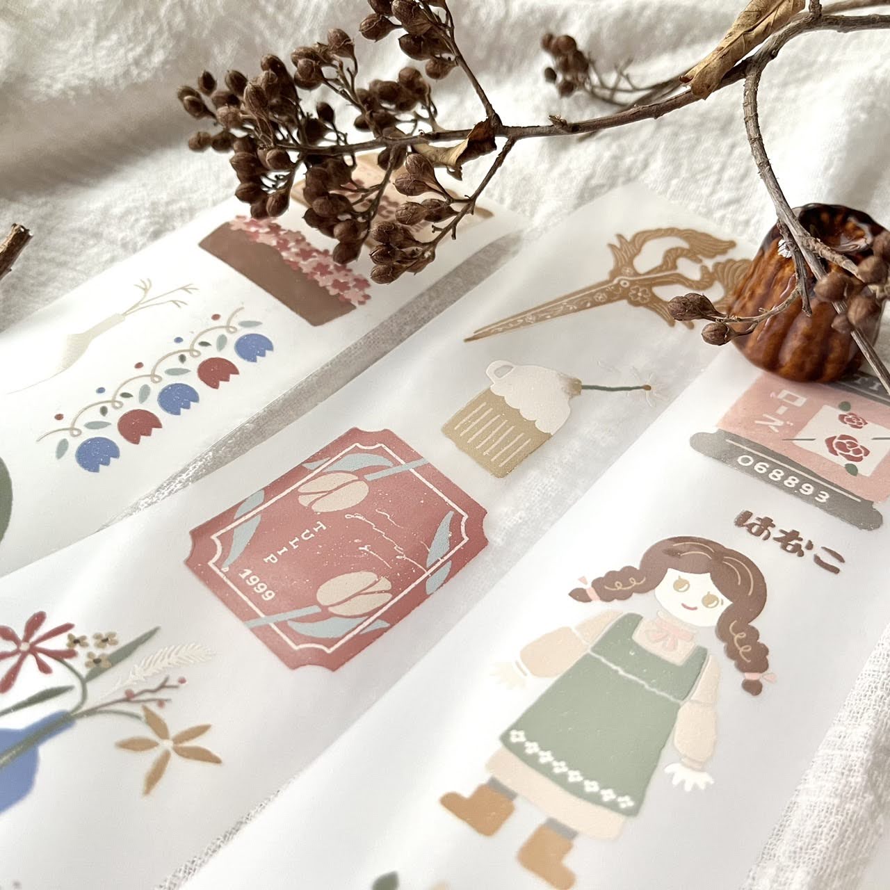 Matte PET Tape | Flower Shop - Hall (5cm)