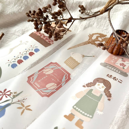 Matte PET Tape | Flower Shop - Hall (5cm)