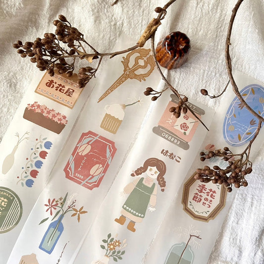 Matte PET Tape | Flower Shop - Hall (5cm)