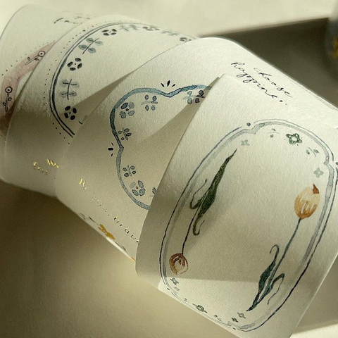 Washi Tape | Bronzing / Plate (4cm)