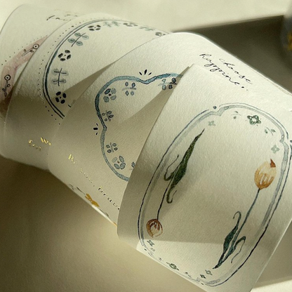 Washi Tape | Bronzing / Plate (4cm)