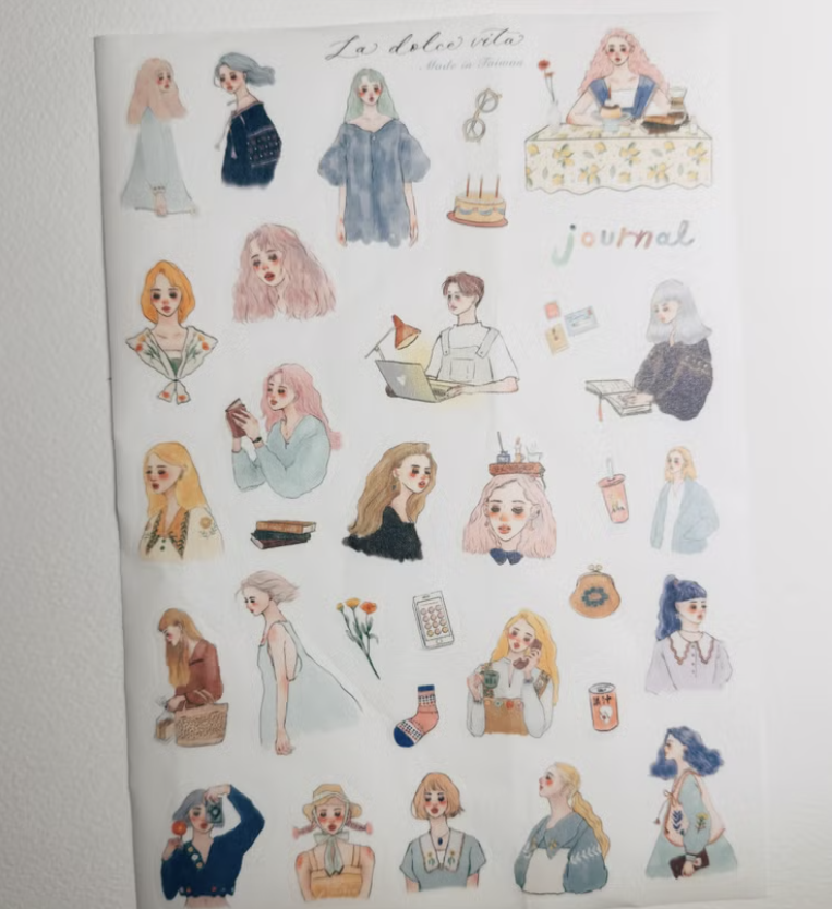 A5 Stickers (with variants)