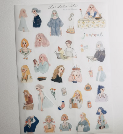 A5 Stickers (with variants)