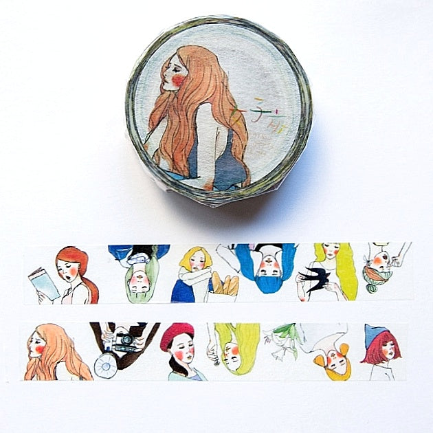 Washi Tape | Line up randomly (1.5cm)