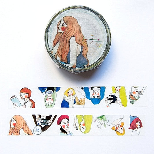 Washi Tape | Line up randomly (1.5cm)