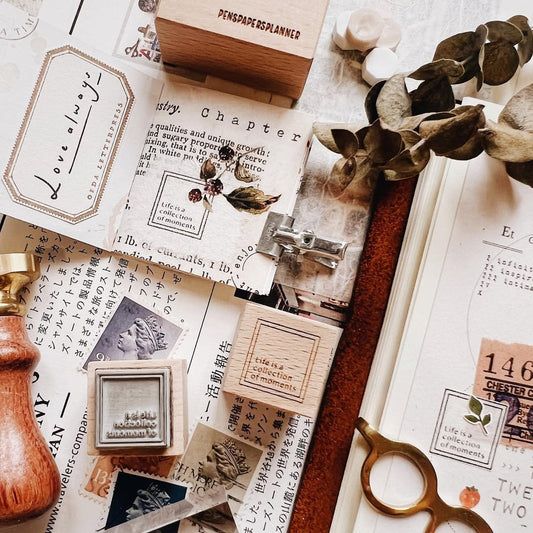 Stamps | Series 3: 019	Life is a collection of moments