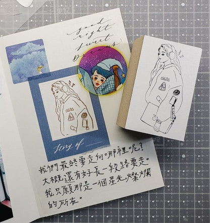 Stamps | Rubber stamps (3 designs)