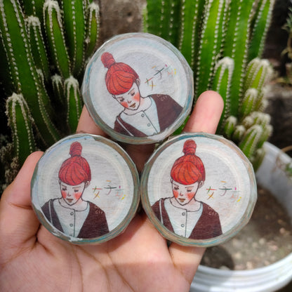 Washi Tape | Stand in square (1.5cm)