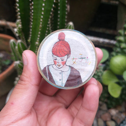 Washi Tape | Stand in square (1.5cm)