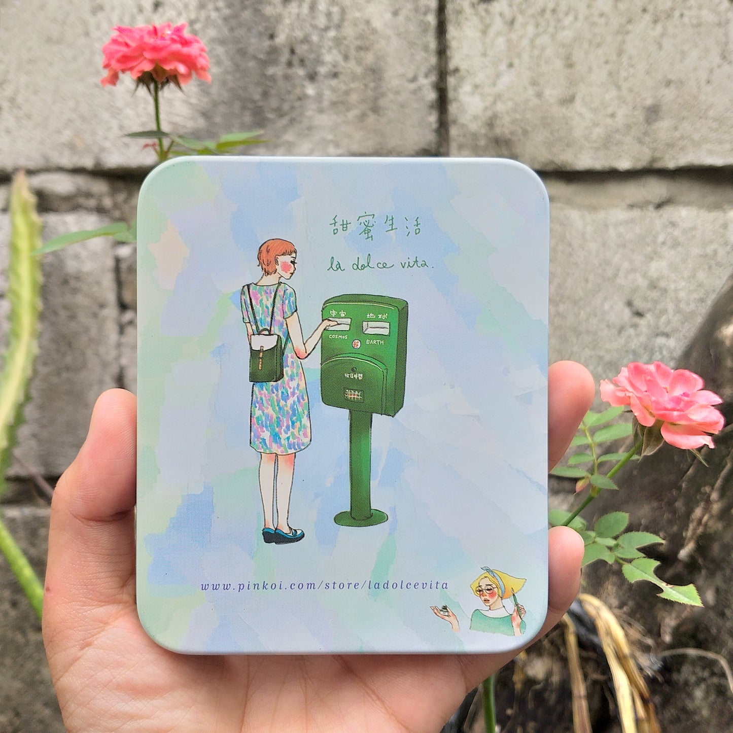 Stickers in Tin Box | Stationery girl