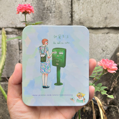 Stickers in Tin Box | Stationery girl