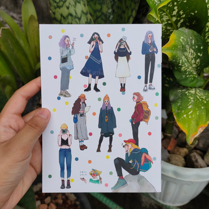 Sticker Collect Book | Childhood