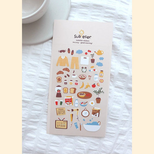 Daily Deco Stickers | 1123 good morning!