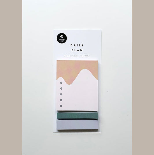 Sticky Memo | 1922 daily plan.17