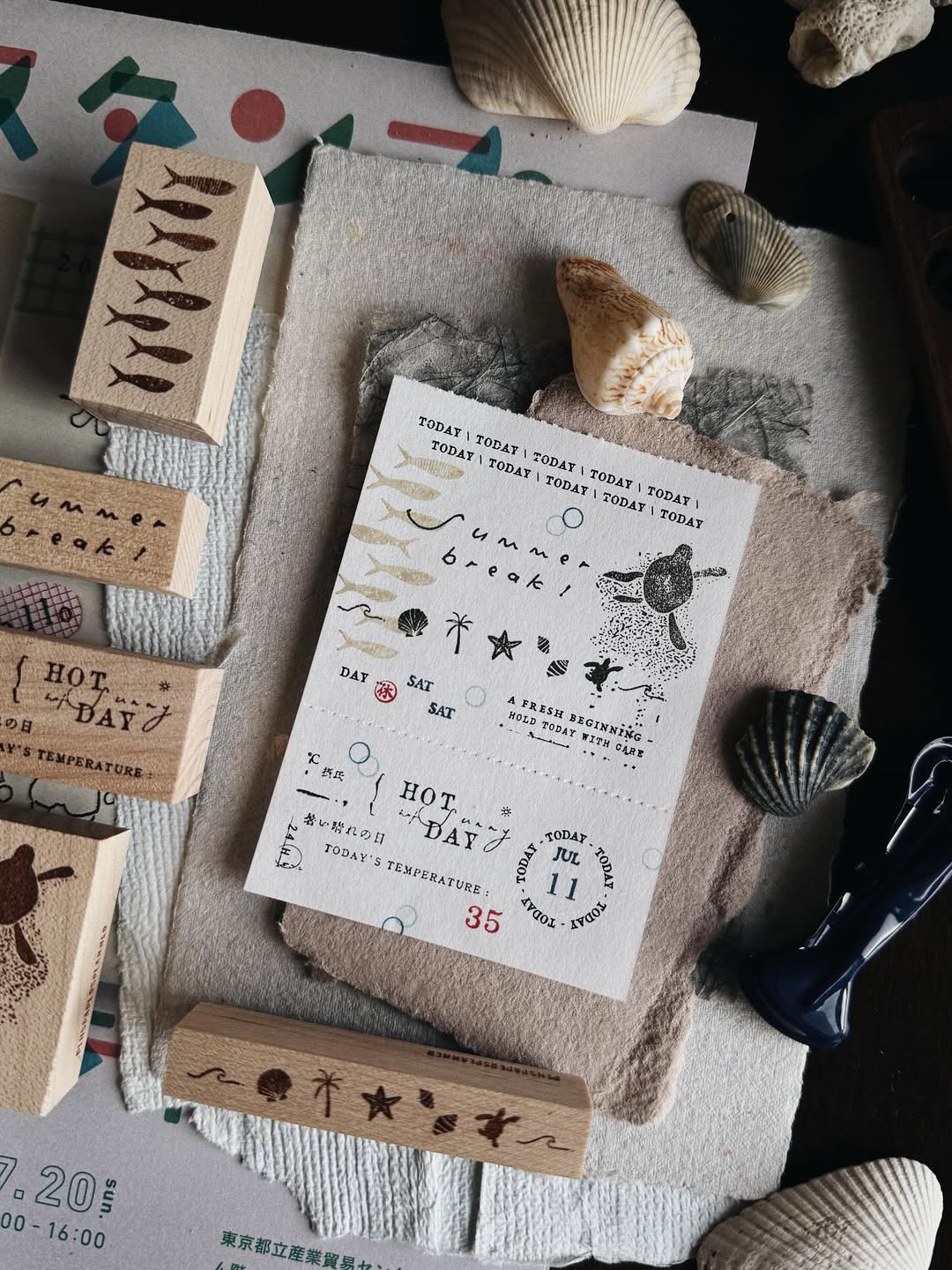 Stamp | Summer Series: 157 Fishes