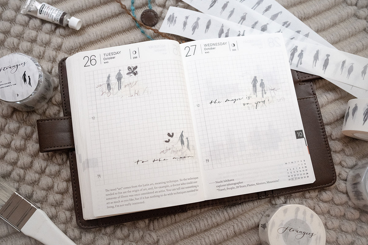 Matte PET Tape | Stranger (3cm)