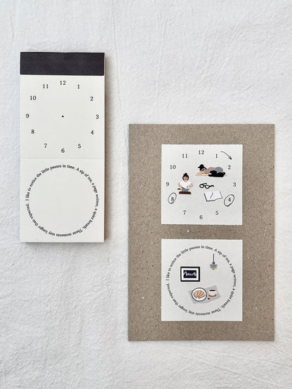 Memo pad | Time Log