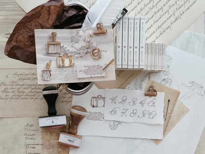 (PRE ORDER) Stamps | The Numbers (set of 10)