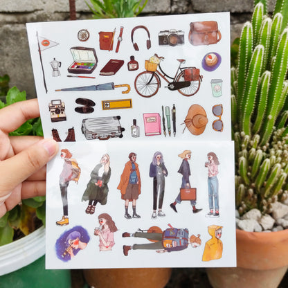 Transfer Stickers | bon voyage