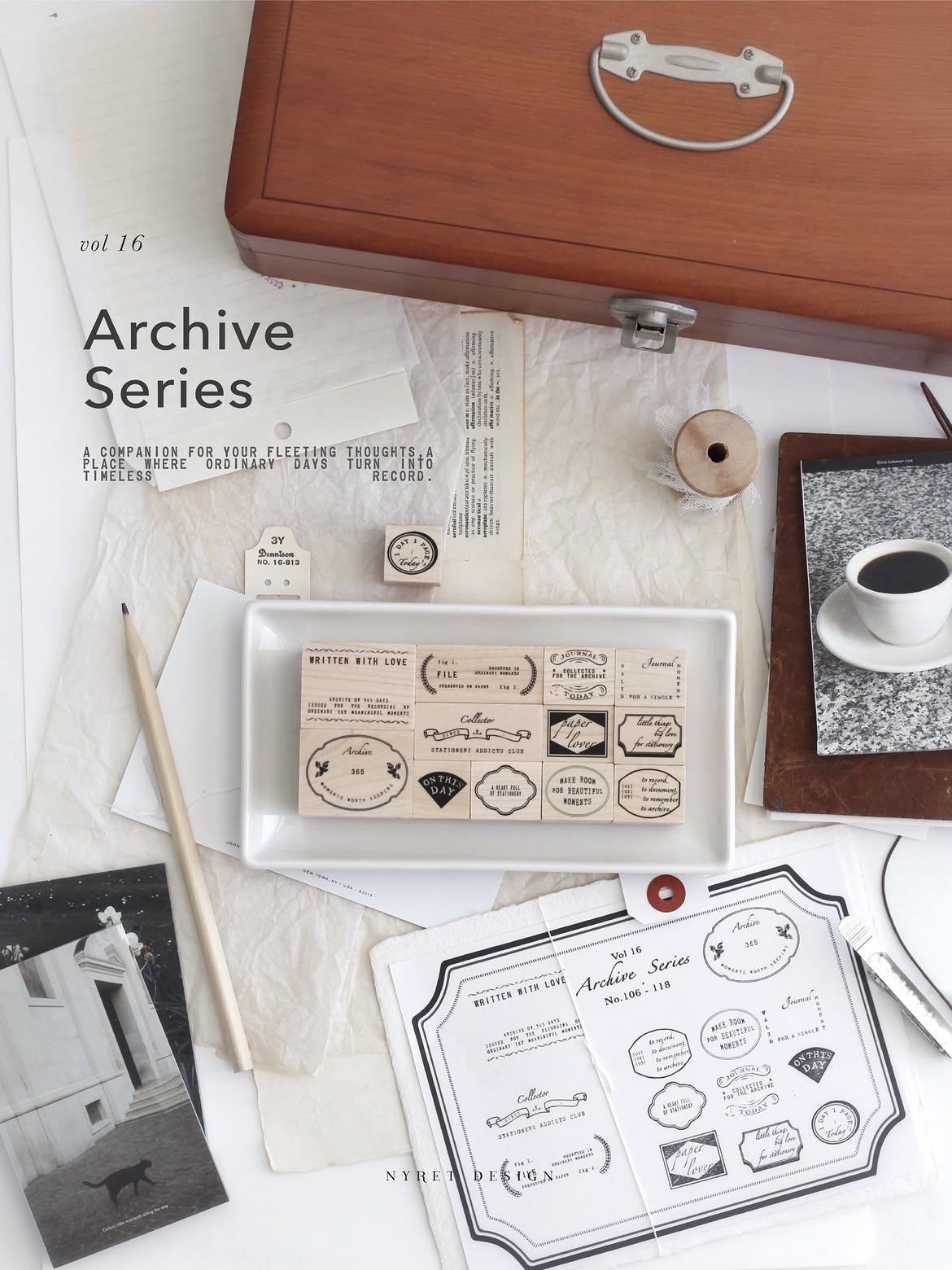 Nyret Stamps | Vol 16 Archive Series (13 designs)