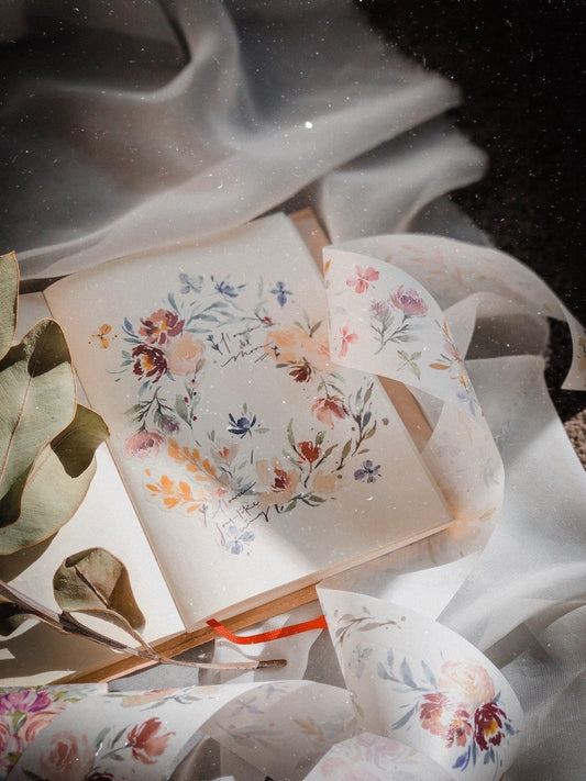 Washi Tape | Prairie gentian (4cm)