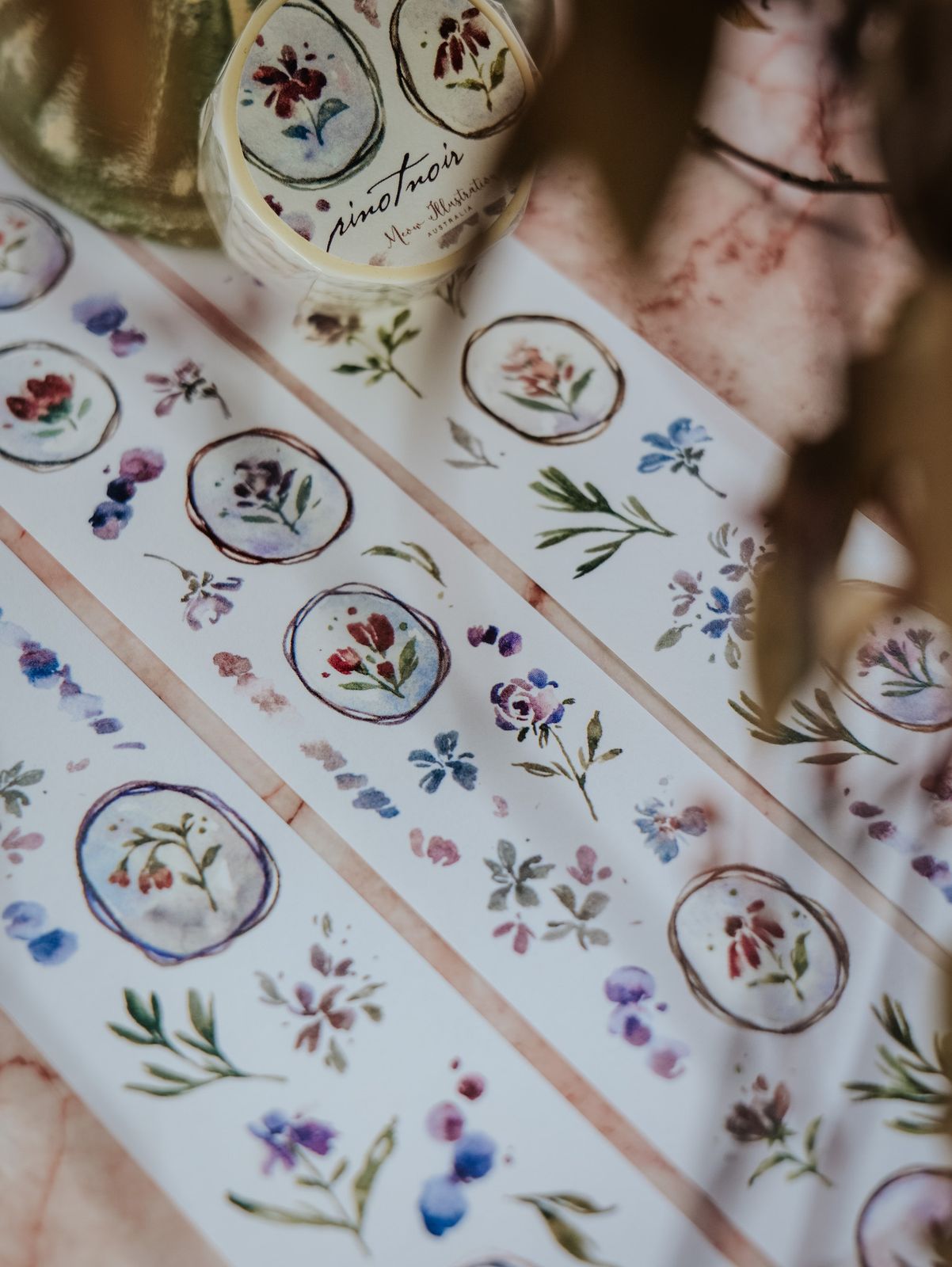 Washi Tape | Pinot Noir (4cm)