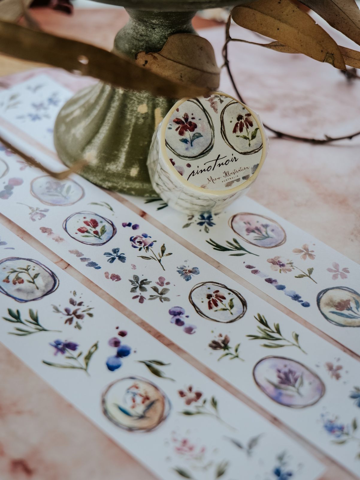 Washi Tape | Pinot Noir (4cm)