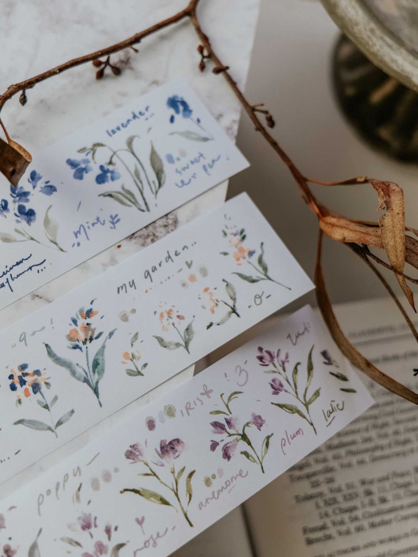 Washi Tape | Garden Journals (4cm)