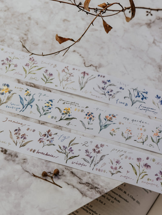 Washi Tape | Garden Journals (4cm)