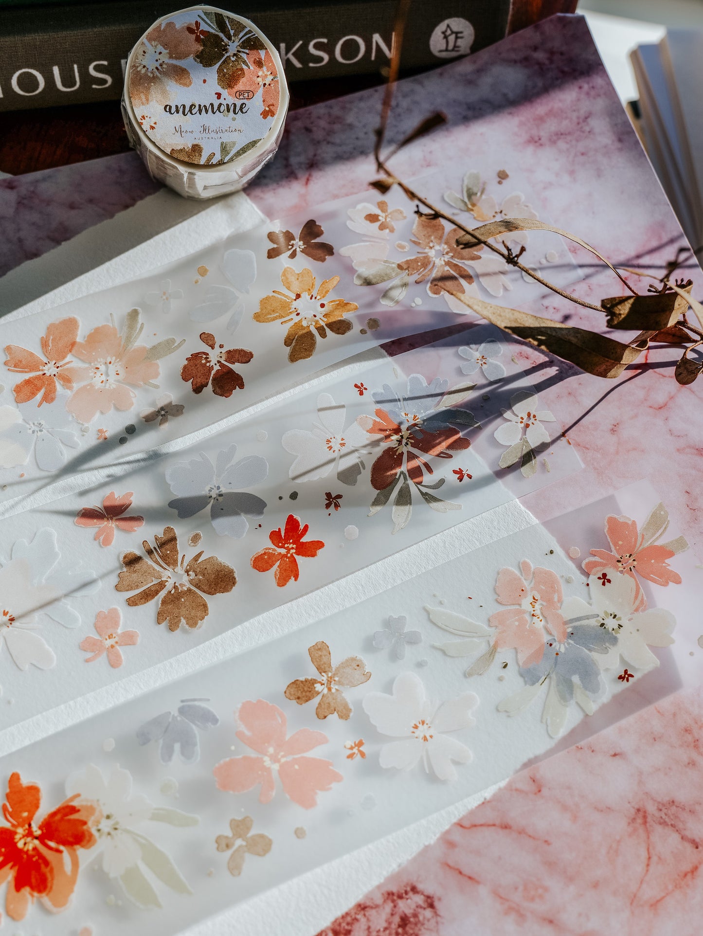 Matte PET Tape | Anemone (5cm)