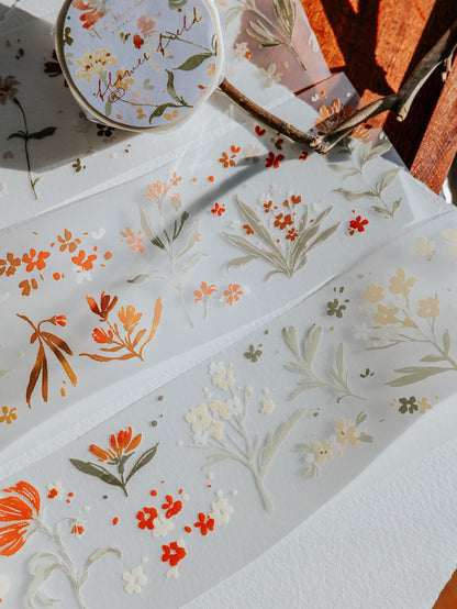Matte PET Tape | Flower Field (5cm)