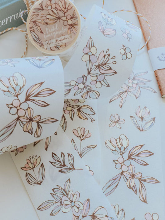 (PRE ORDER) Washi Tape | Pastel Imaginator (5cm)