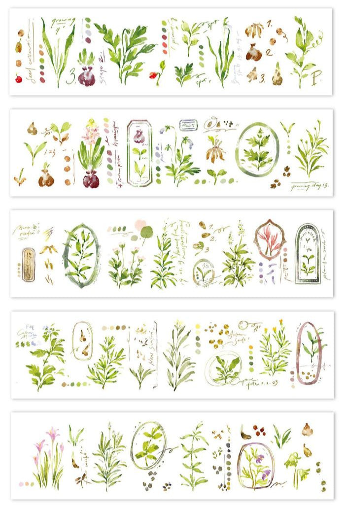 Washi Tape | Gardeners Journal (5cm)