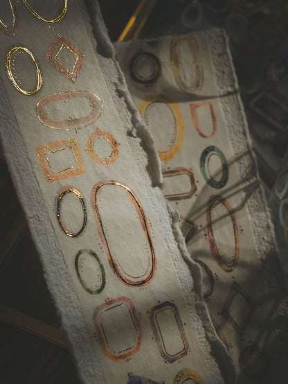 Washi Tape | Label Collection (5cm) (with Gold Foil)