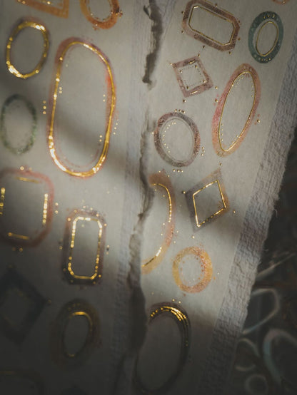 Washi Tape | Label Collection (5cm) (with Gold Foil)