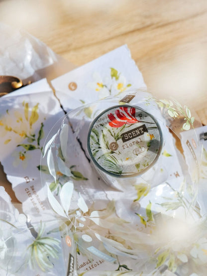 Glossy PET Tape | Scent.floral (5cm)