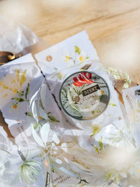 (PRE ORDER) Glossy PET Tape | Scent.floral (5cm)