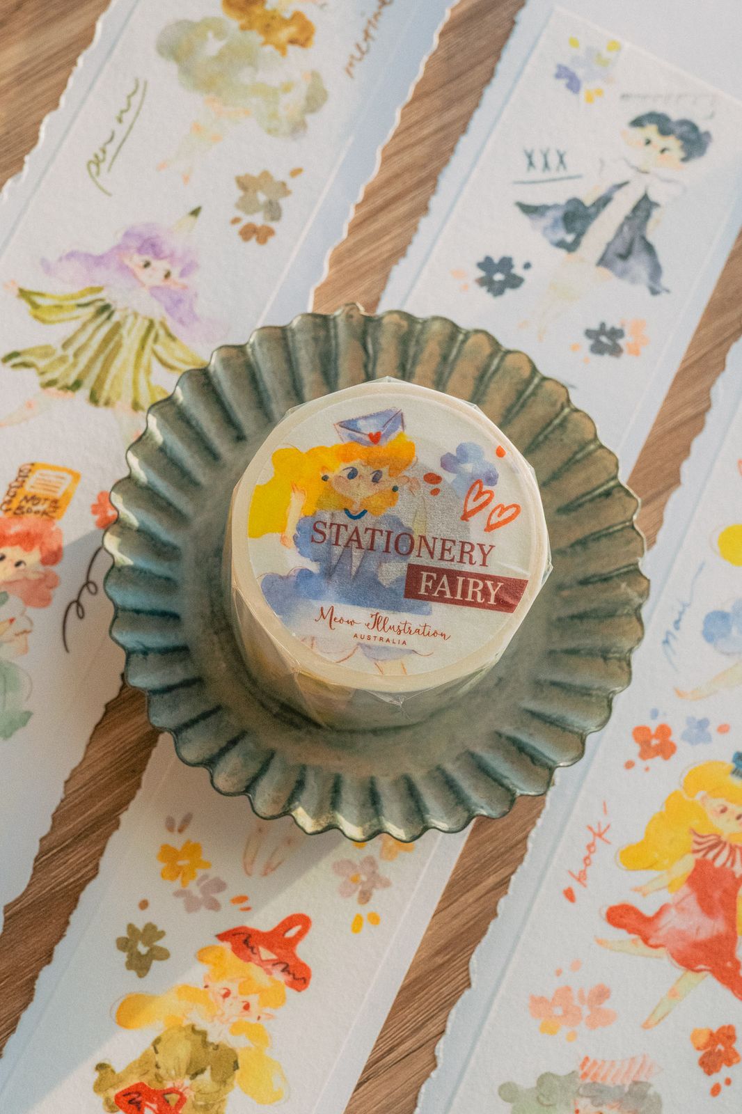 (Incoming Stock) Washi Tape | Stationery Fairy (5cm)