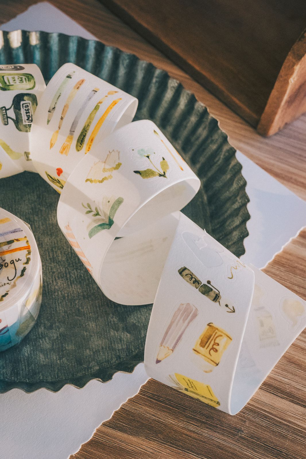 (Incoming Stock) Kiss-cut Washi Tape | Bunbōgu (3.5cm)