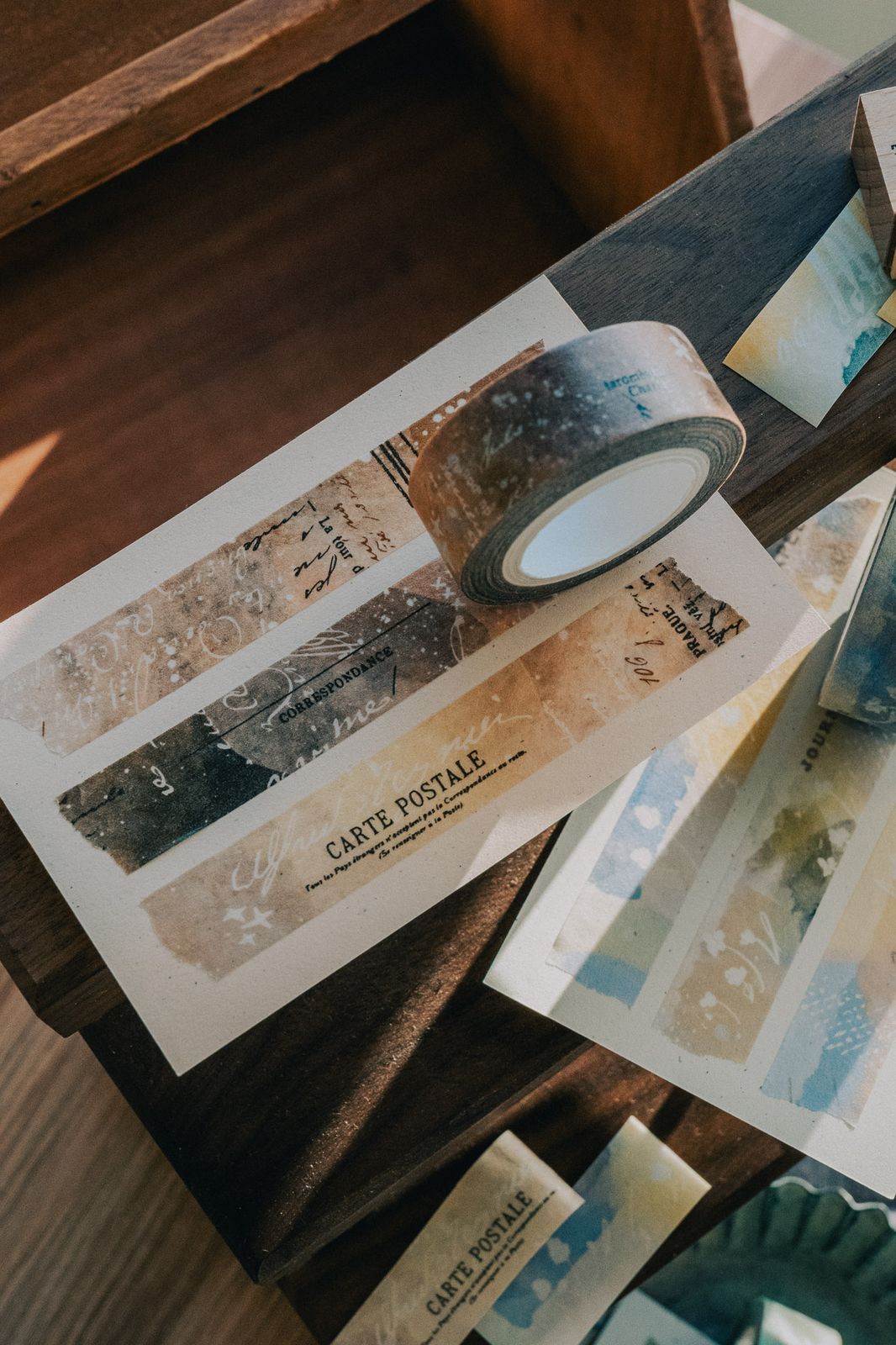 (Incoming Stock) Washi Tape | Carte Postale (1.5cm)