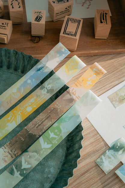 Washi Tape | Carte Postale (1.5cm)